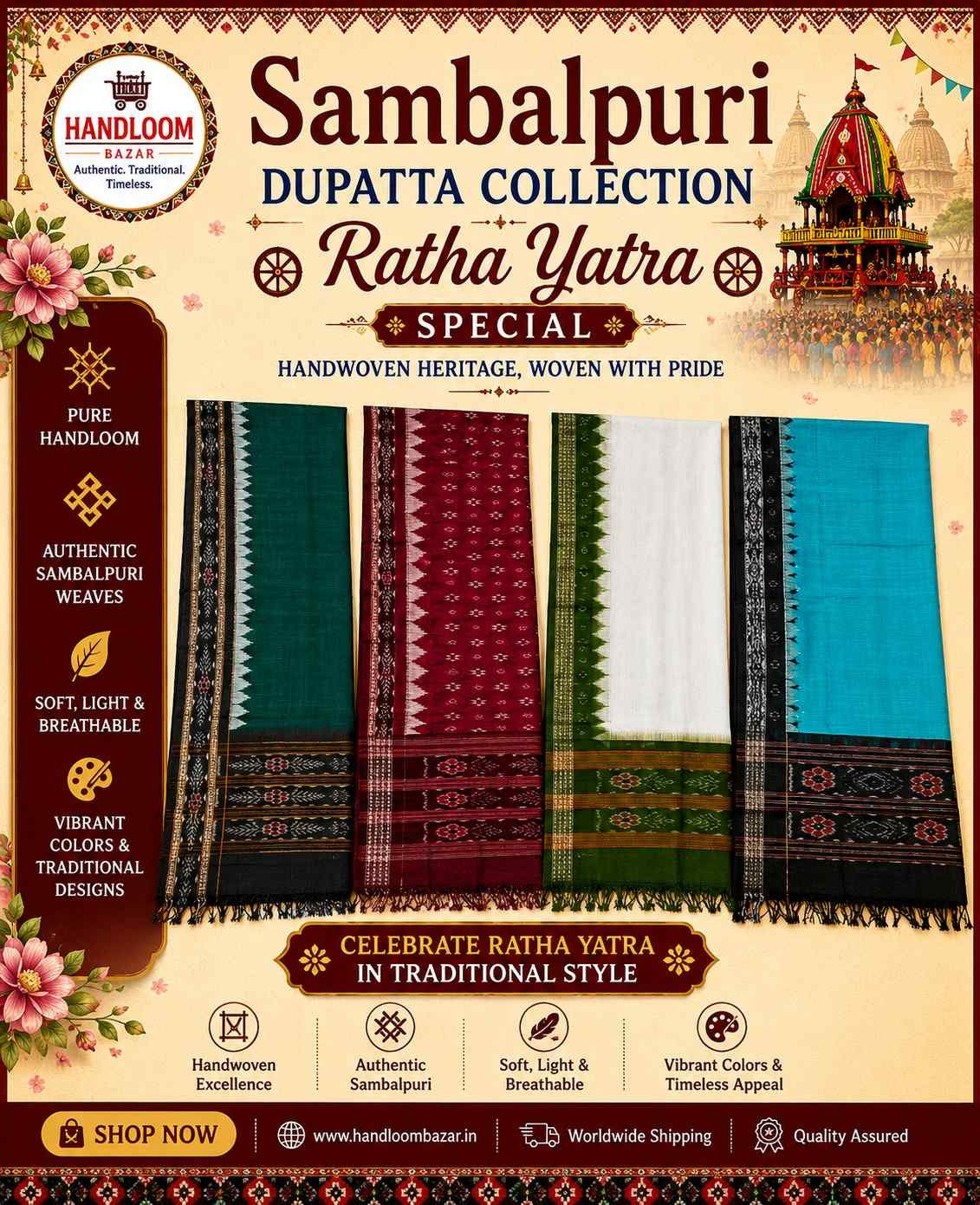 Handloom Bazar promo