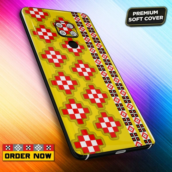 100261 mobile Back Cover sambalpuri Design with Add Name& photo