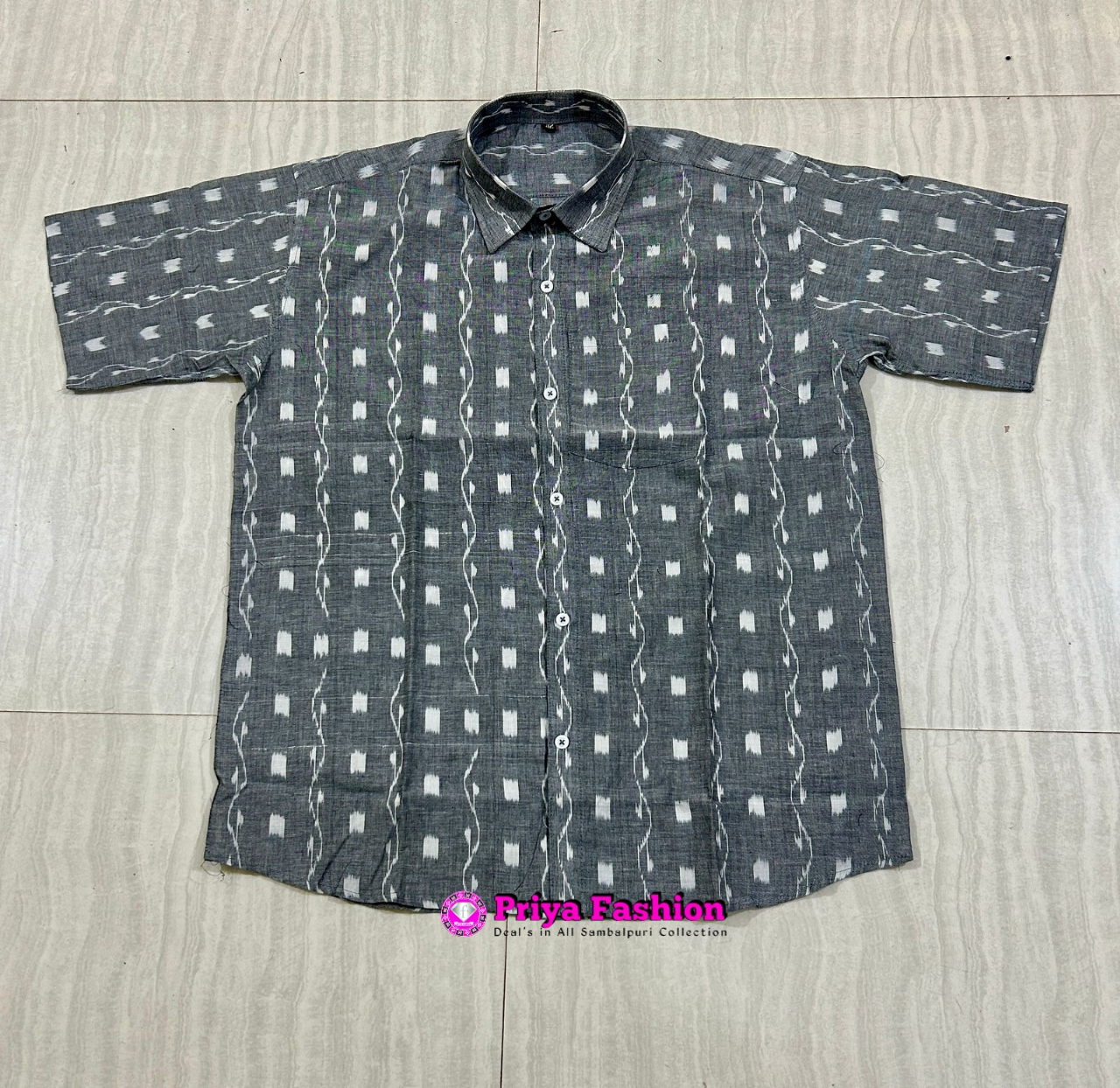 1006 sambalpuri Half Shirt