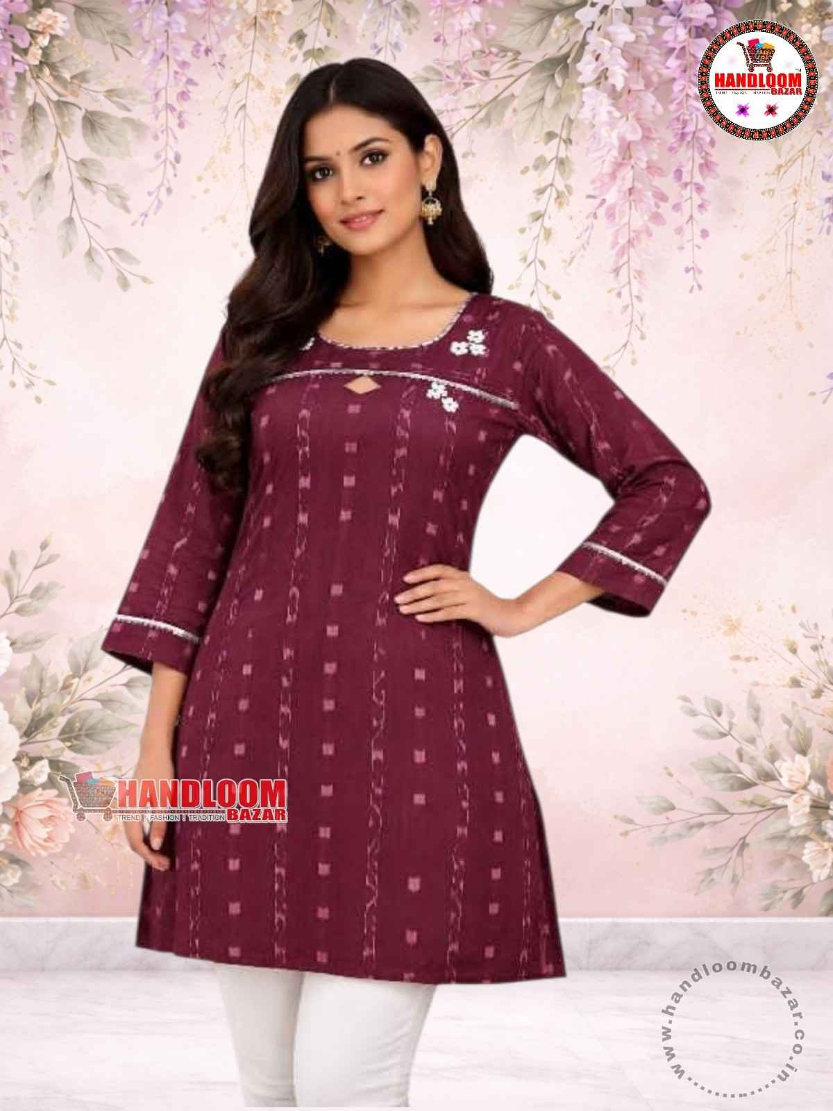 Sambalpuri short kurti