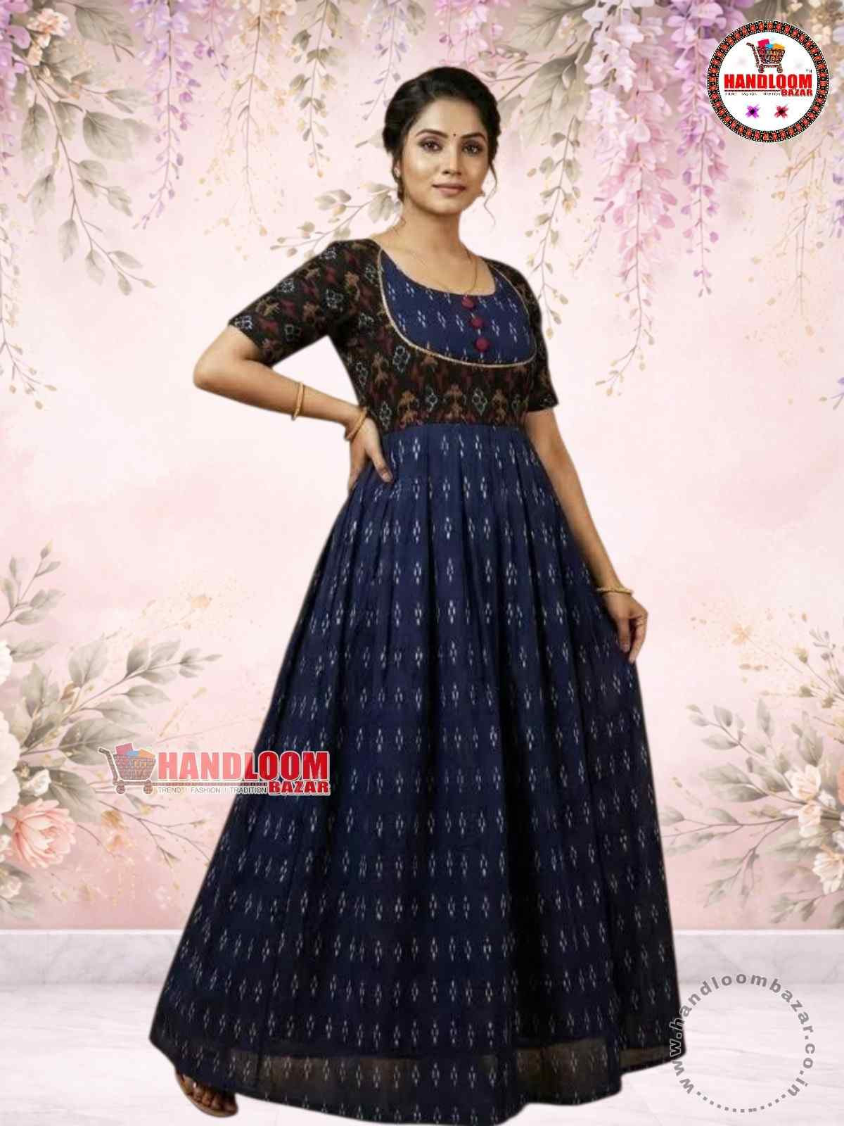 Sambalpuri long gown