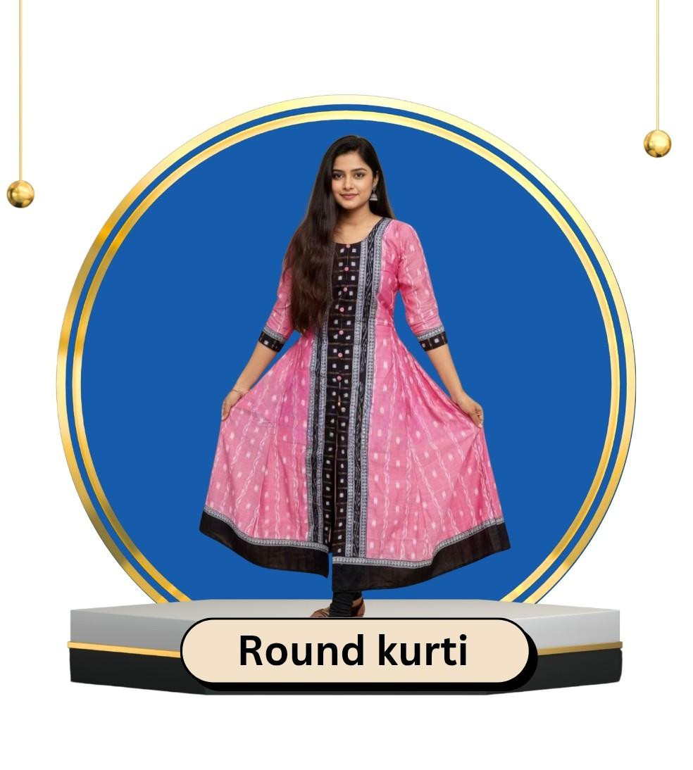 Sambalpuri Round kurti