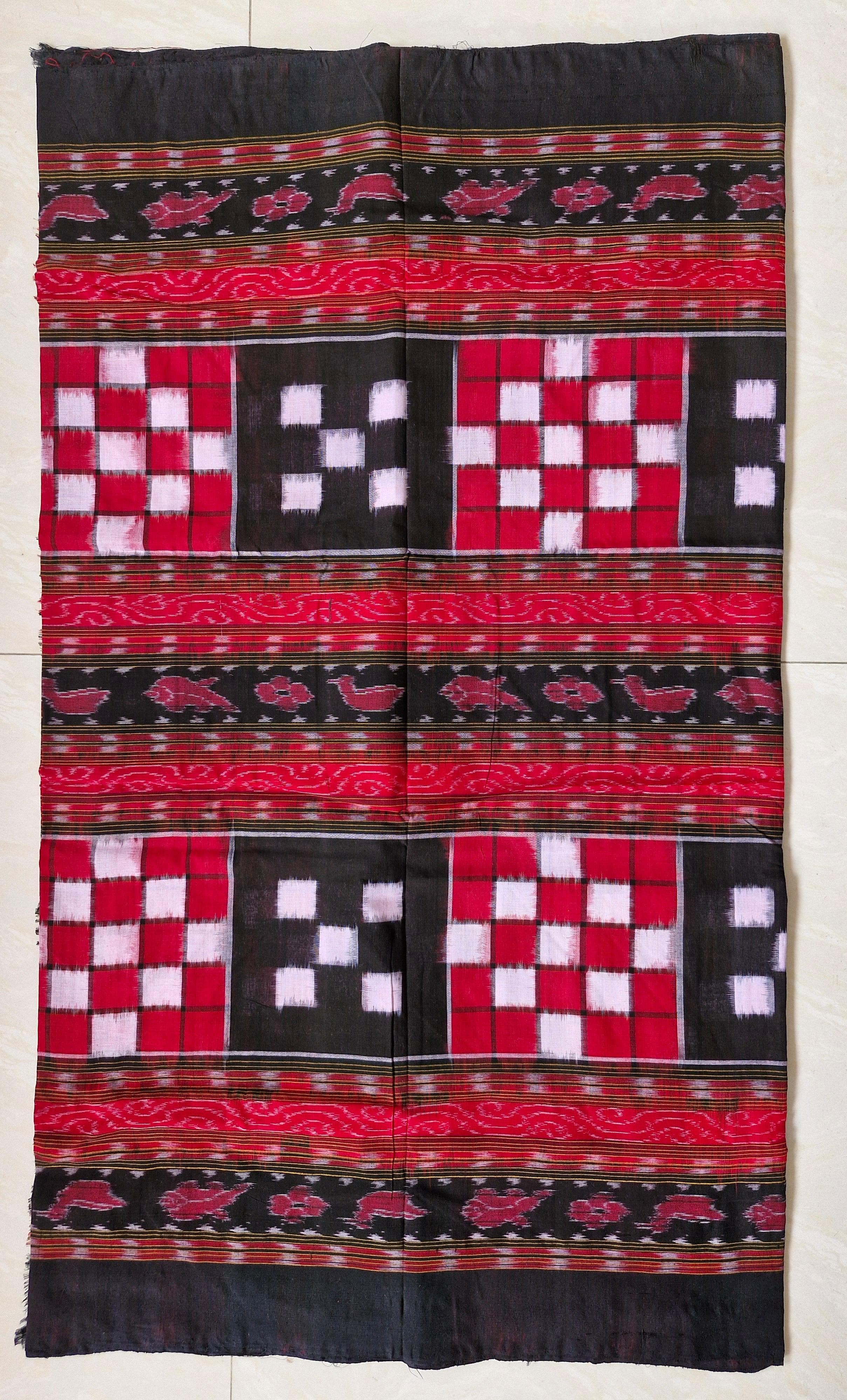 100332 fabric Sambalpuri Fabric  than Kapada