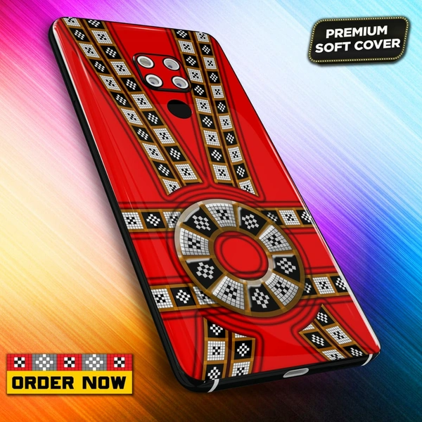 100272 mobile Back Cover sambalpuri Design with Add Name& photo