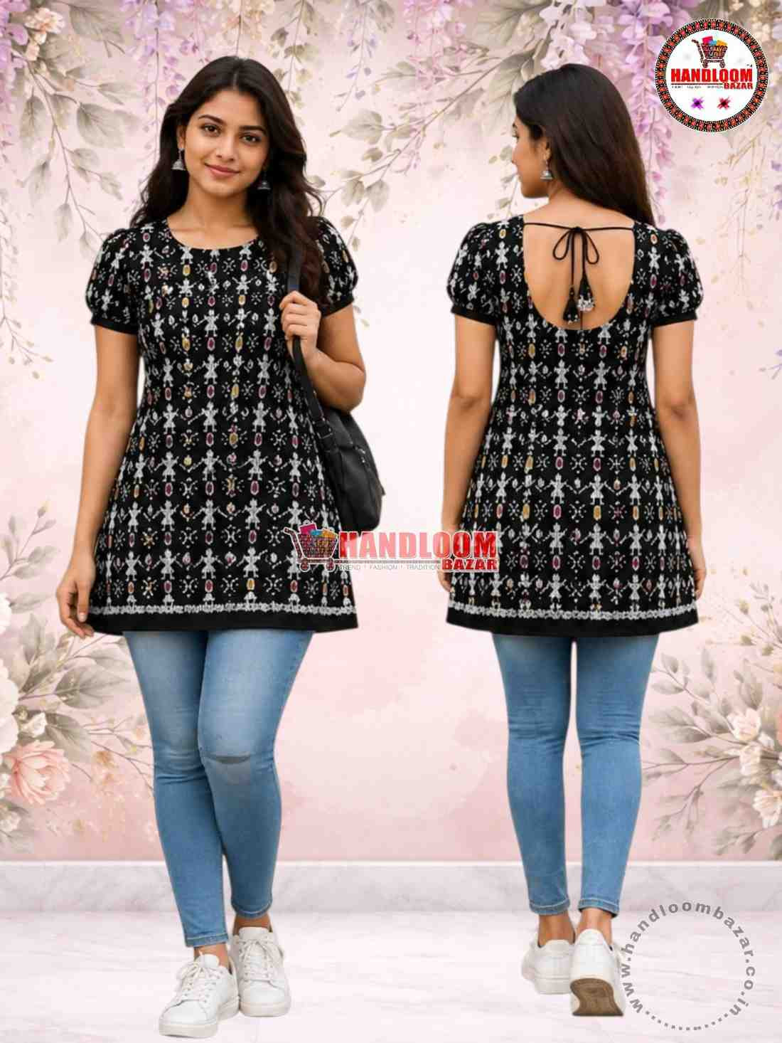 Sambalpuri short kurti