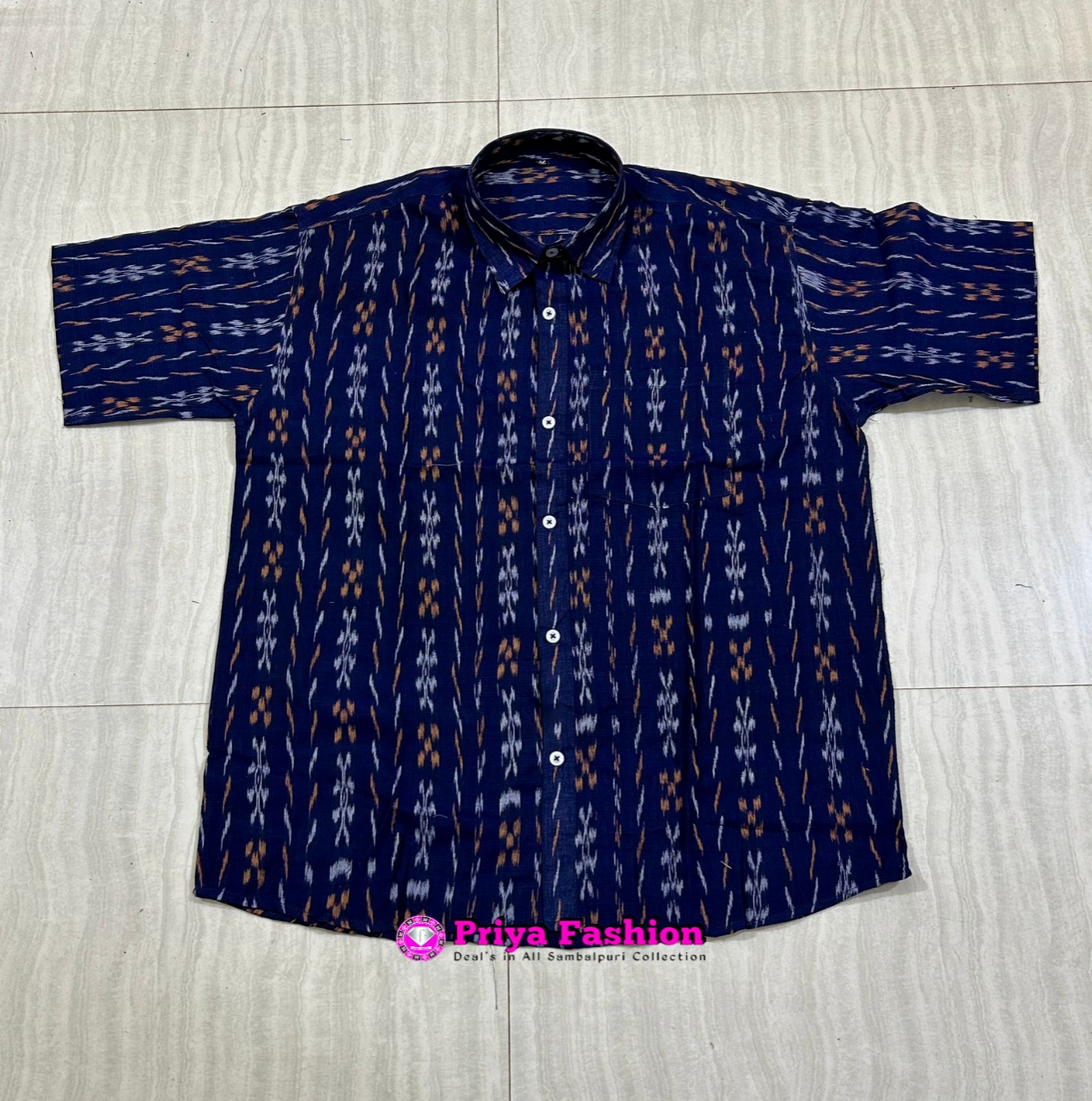 1008 sambalpuri Half Shirt