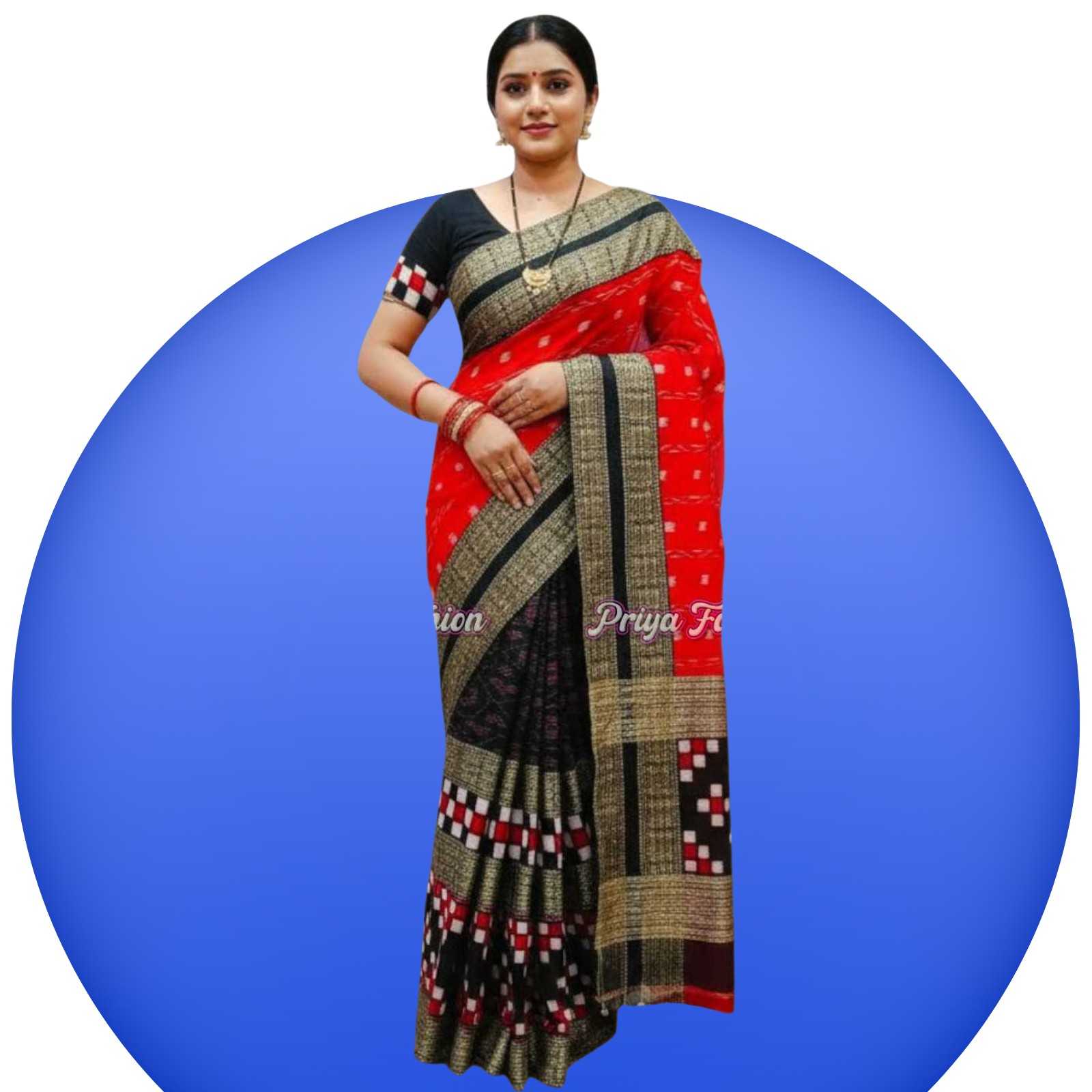 Patchwork Saree