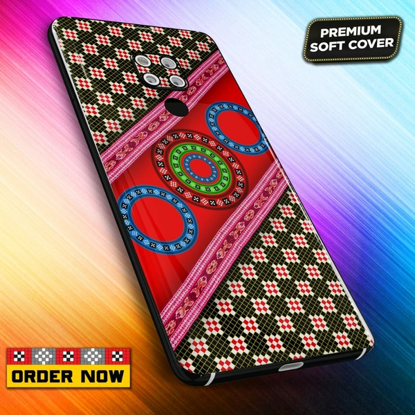 100235 mobile Back Cover sambalpuri Design with Add Name& photo