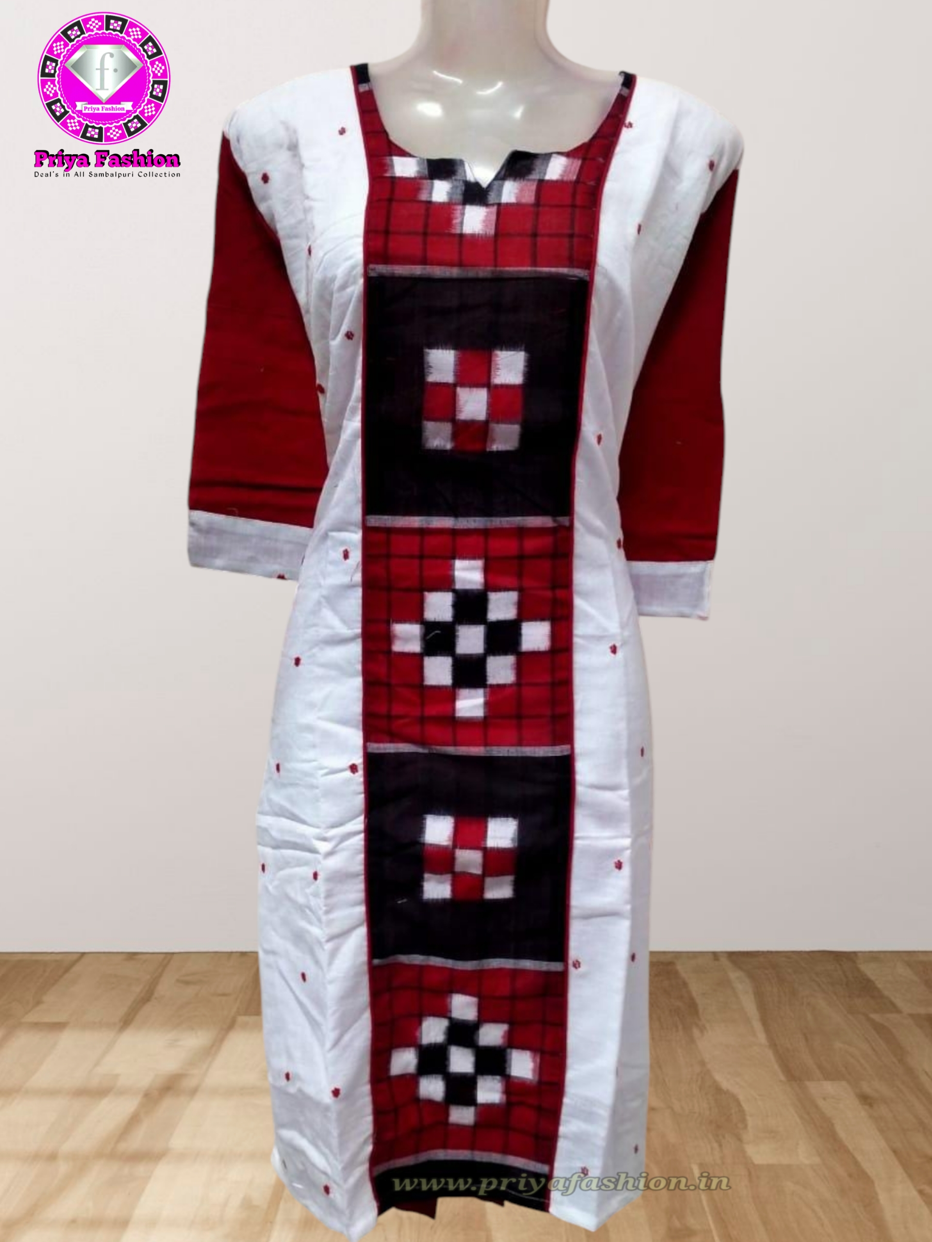 1002 Sambalpuri Handlooms stitching kurti