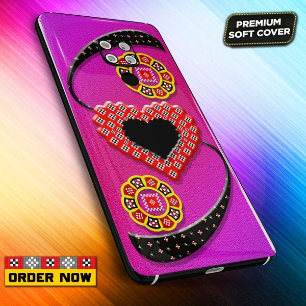 100313 mobile Back Cover sambalpuri Design with Add Name& photo