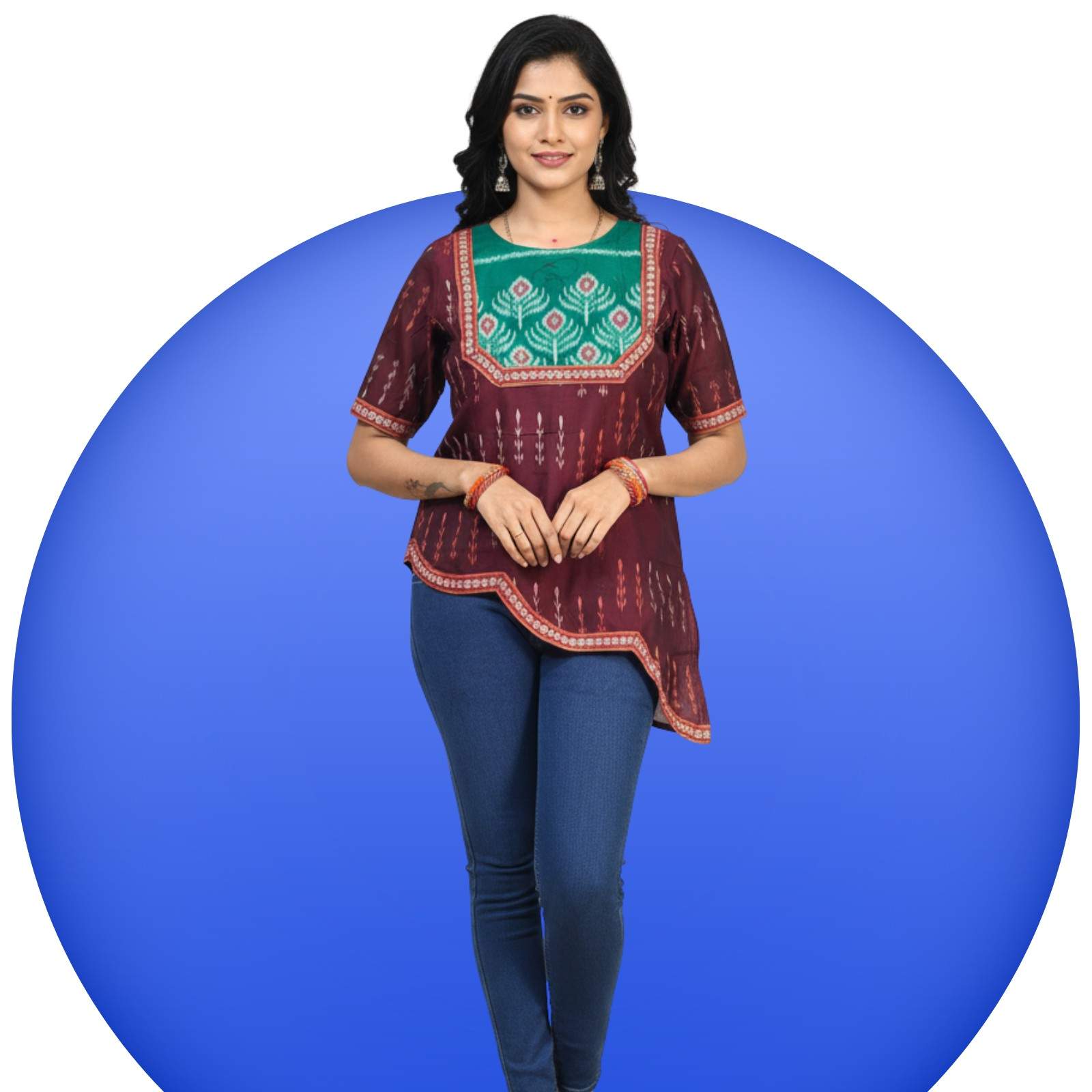 Sambalpuri Short Top